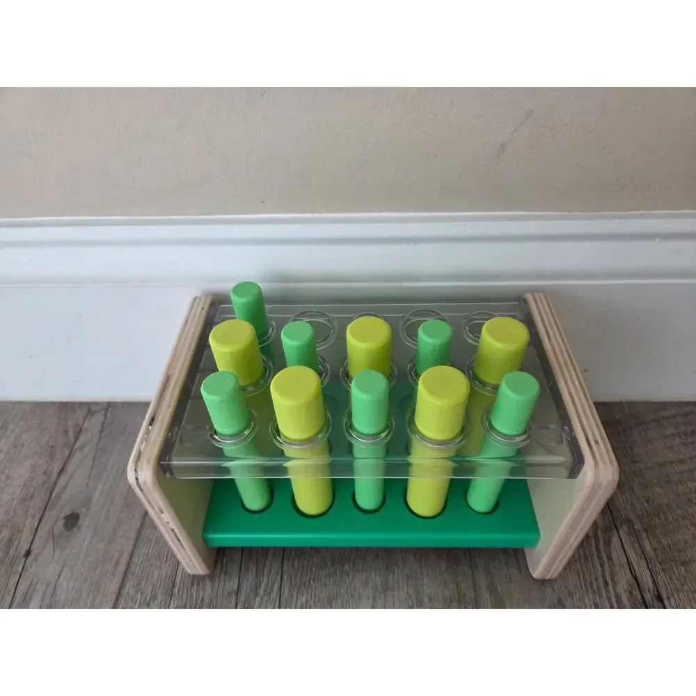 Lovevery Wooden Posting Stand - Companion Play Kit Montessori Toy
